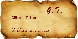 Göbel Tibor névjegykártya